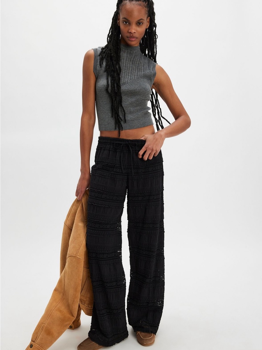 Free People One Aiden Lace Pants